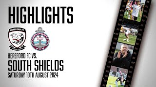 HIGHLIGHTS  Hereford 30 South Shields [upl. by Natsyrt498]