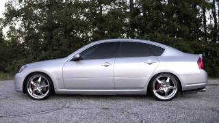 Infiniti M35 UAS with AccuAir ELevel [upl. by Leikeze]