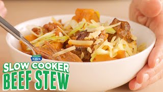 Ranch Beef amp Bean Stew  Slow Cooker [upl. by Attenhoj572]