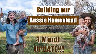 Starting a Homestead in AUS UPDATE  Owner Builder Plans [upl. by Gnuy]