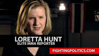 Loretta Hunt talking about Matt Lindlands fallout with the UFC [upl. by Lyrrehs]