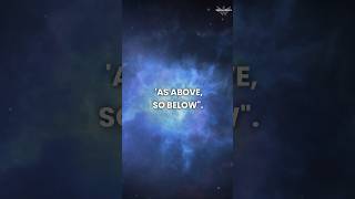 The law of correspondence explained spirituality universe universallaw spiritual god shorts [upl. by Ahsile]