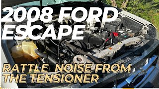 Expert Guide Resolving the Seized Tensioner Issue in 2008 ford escape v6 [upl. by Nagiam662]