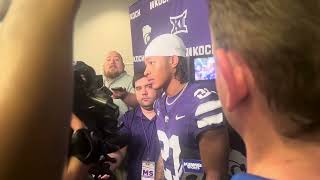 Kansas State Football  Marques Sigle press conference after win vs Oklahoma State [upl. by Moberg]