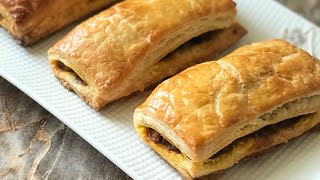 Veg puffs recipe  bakery style vegetable puffs recipe  iftar recipes [upl. by Zumstein]