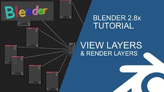 Blender 28 Tutorial View Layers and Render Layers as separate images [upl. by Benoite]