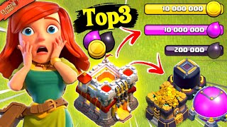 Top 3 TH11 Farming Attack Strategy 2023  Th11 New Attack Strategy Clash of Clans [upl. by Noremmac]