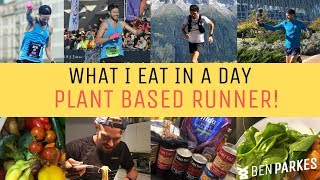 What I Eat In A Day Vegan Marathon Runner  Plant Based Meal Ideas and Tips  Follow Along [upl. by Monjan114]