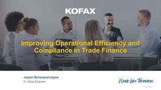 Kofax TotalAgility Trade Finance Kofax Professional Service Trade Finance Framework [upl. by Farl882]