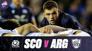 EXTENDED HIGHLIGHTS  Scotland v Argentina  Autumn Nations Series [upl. by Kerge]