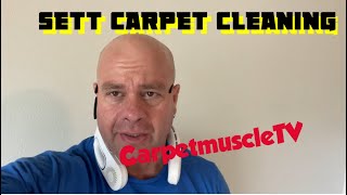 SETT or VLM carpet cleaning rotary scrub [upl. by Keverne]