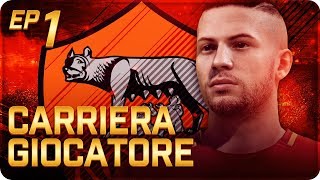 CARRIERA GIOCATORE  LA NASCITA DI UNA NUOVA STELLA  AS ROMA FIFA 18 [upl. by Yeorgi]