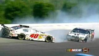 Top 5 Dario Franchitti Crashes NASCAR [upl. by Anoi551]