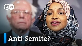 Ilhan Omar Is the US Congresswoman an antisemite  DW News [upl. by Yttiy]