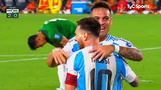 Argentina vs Bolivia Match highlight Today ।। 16oct2024।। Messi HATTRICK [upl. by Anyela]