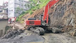 Lerie Road condition on 30 June 2024 [upl. by Neitsabes]