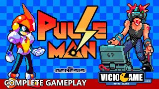 🎮 Pulseman Mega Drive Complete Gameplay [upl. by Nitnilc]