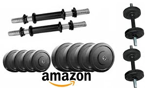 16kg dumbbell set from Amazon unboxing and review [upl. by Ecinreb]