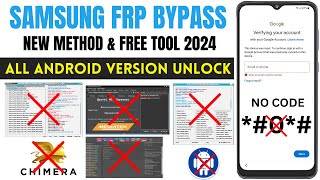 FREE METHOD SAMSUNG FRP BYPASS UNLOCK NEW TRICK 2024 NO CHIMERA NO 0 CODE [upl. by Vins]