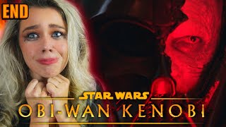 GOODBYE DARTH OBIWAN KENOBI REACTION  FIRST TIME WATCHING  EPISODE 6 1x06 [upl. by Fredkin375]