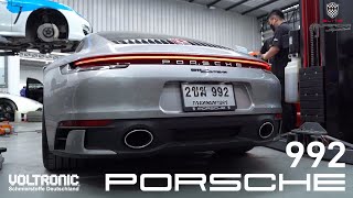 VOLTRONIC 5W40 GT motor oil review on PORSCHE 992 by ELITE SUPERCAR Specialists [upl. by Hbahsur]