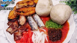 Recette Facile du Dokounou  Kom  Kenkey [upl. by Cardie713]