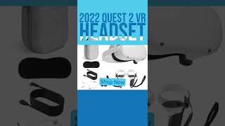 2022 Quest 2 AllInOne VR Headset with Touch Controllers 256GB SSD [upl. by Dempstor]