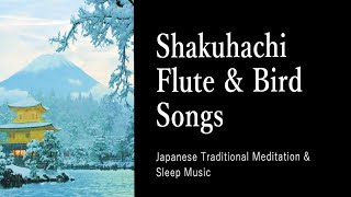 Japanese Shakuhachi Flute amp Bird Song MeditationSleep Music [upl. by Mcnalley]