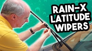 RainX Latitude Wiper Blades Review [upl. by Xirdnek]