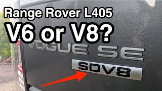 30 V6 diesel or 44 V8 diesel Range Rover L405  which is best [upl. by Catto]