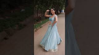 Ashika ranganath gorgeous looking  Ashika Ranganath dance saree ashika Instagram reels ashika [upl. by Bigler]