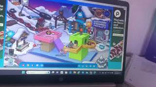 Checking out the puffle party on new club penguin 2024 [upl. by Odnalro]