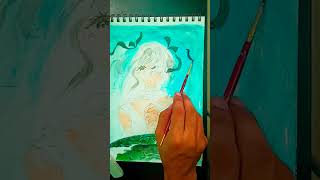 beautiful anime drawingcolouring part2 [upl. by Aitram]