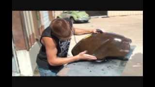 How To Paint Your Motorcycle Tank From Start To FinishPart 2 [upl. by Meluhs]