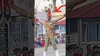 Power Of BSF Jawan💪🏻🇮🇳💯 wagahborder attariborder indiavspakistan indvspak parade attari [upl. by Guria]