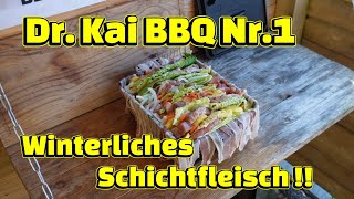 Mein erstes YouTube Video winterliches Schichtfleisch  So aromatisch und lecker 🧑🏼‍🍳🔥 [upl. by Ahsayn]