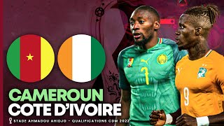 🔴 Live  🇨🇲 CAMEROUN  🇨🇮 COTE DIVOIRE  FINALE BARRAGES   Qualifications COUPE DU MONDE 2022 [upl. by Yasdnil659]