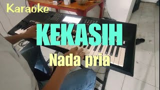 Keakasih  Pance pondaag  karaoke  Nada pria [upl. by Analos]