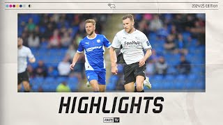 HIGHLIGHTS  Chesterfield Vs Derby County [upl. by Berstine]