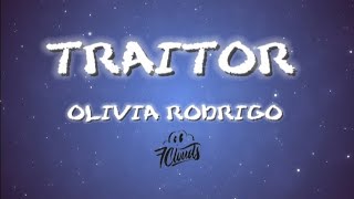 Olivia Rodrigo  traitor Lyrics [upl. by Levinson]