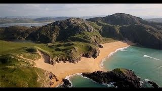 West Ireland  Fanore beach Baby cliffs Wild Atlantic Way [upl. by Vitkun924]