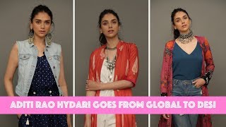 Aditi Rao Hydari Goes From Global To Desi  MissMalini Fashion  Boho Look  MissMalini [upl. by Addison613]