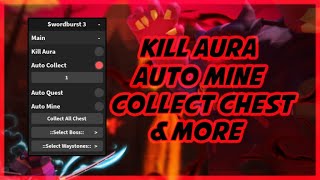 ⚔️OP Swordburst 3 Script Hack • Kill Aura • Best Auto Farm pastebin [upl. by Ellord430]