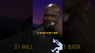 Shaq ONeal finds David Beckhams wallet shorts [upl. by Dnomrej103]