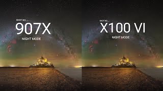 Hasselblad 907X 100c vs Fujifilm X100Vl Night Mode Camera Comparison [upl. by Tserrof180]