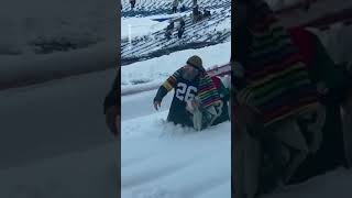 NFL Steelers Fans Push Through Buffalo Snow To Find Seats  10 News First [upl. by Edas]