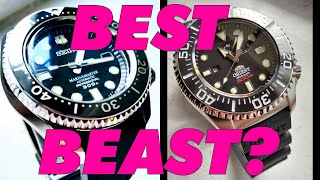 Who Will Emerge Victor Seiko Marinemaster 300 vs Orient Saturation Diver [upl. by Hanej]