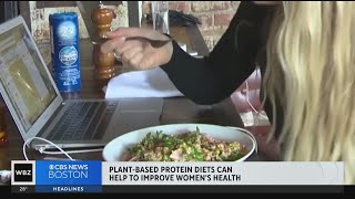 Tufts study says plantbased protein could improve womens health [upl. by Niuq]