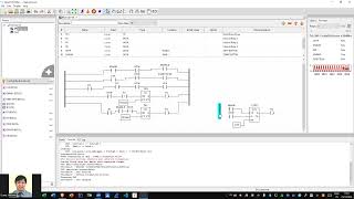 PLC Program for Stepper Motor Control with limitation Step Count [upl. by Aicylla]