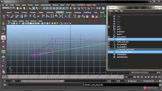 3D Autodesk Maya 057 Rigging Hombro automatico [upl. by Ayikal]